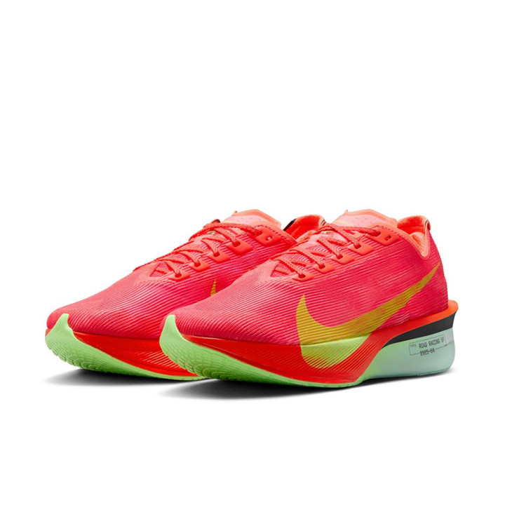 Nike Zoomx Vaporfly Next% 4 Bright Crimson Lime  - Scarpe Running Donna