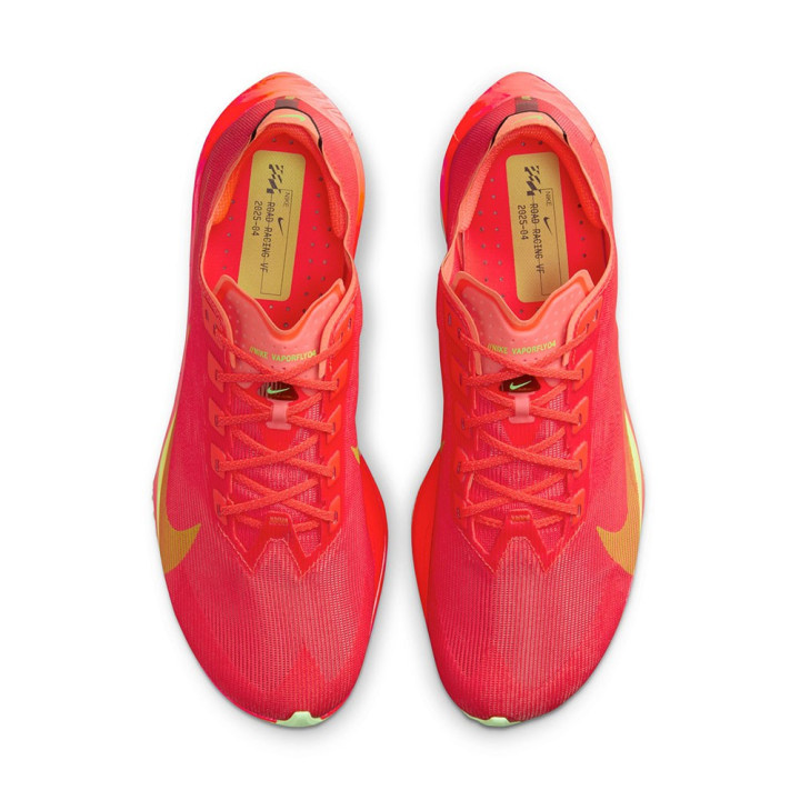 Nike Zoomx Vaporfly Next 4% Bright Crimson Lime Blast - Scarpe Running Uomo