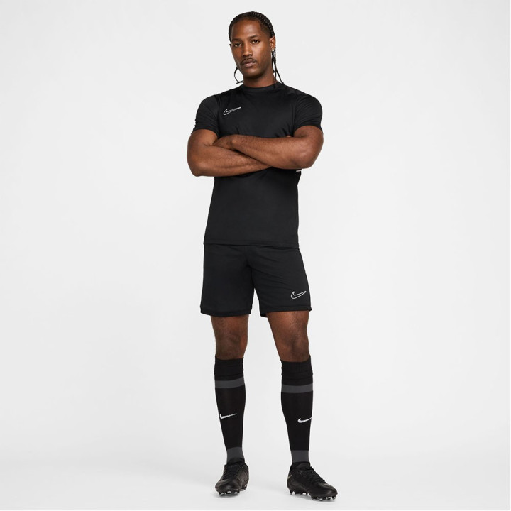 Nike Pantaloncini Calcio Academy 25 Nero Bianco Uomo