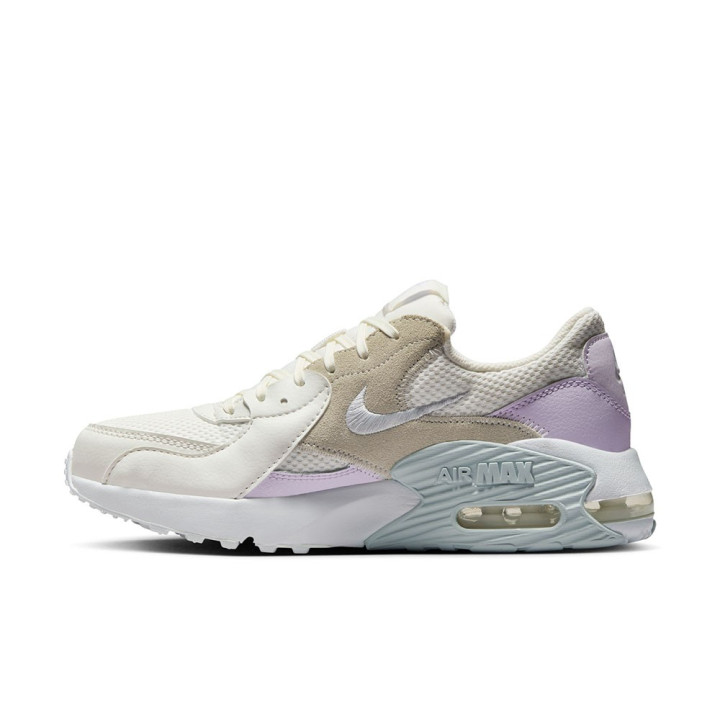 Nike Air Max Excee Bianco Platino Lilla - Sneakers Donna