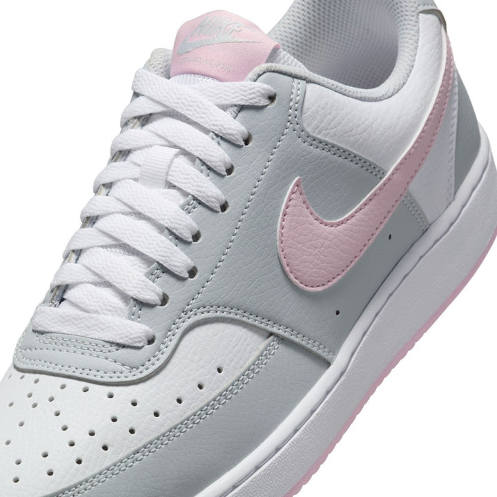 Nike Court Vision Low Platino Rosa Bianco - Sneakers Donna