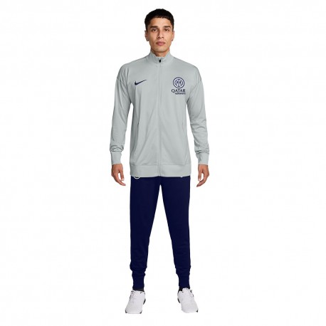 Nike Tuta Calcio Inter Strike Training Grigio Blu Uomo