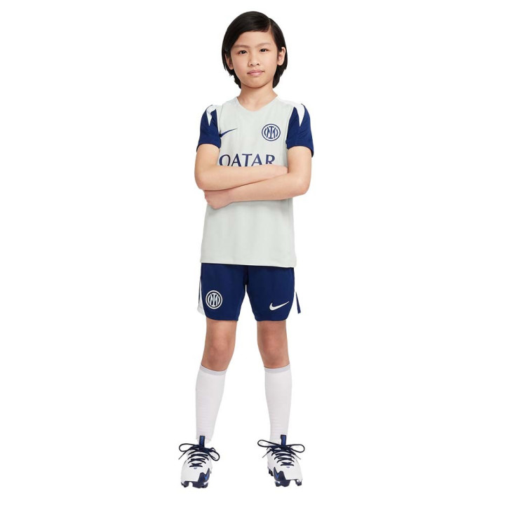 Nike Pantaloncini Calcio Inter Strike Training Blu Grigio Bambino