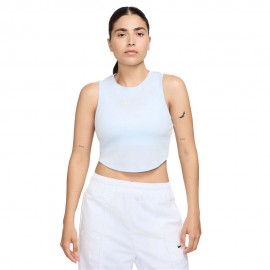Sportswear Essentials Canotta Crop azzurro