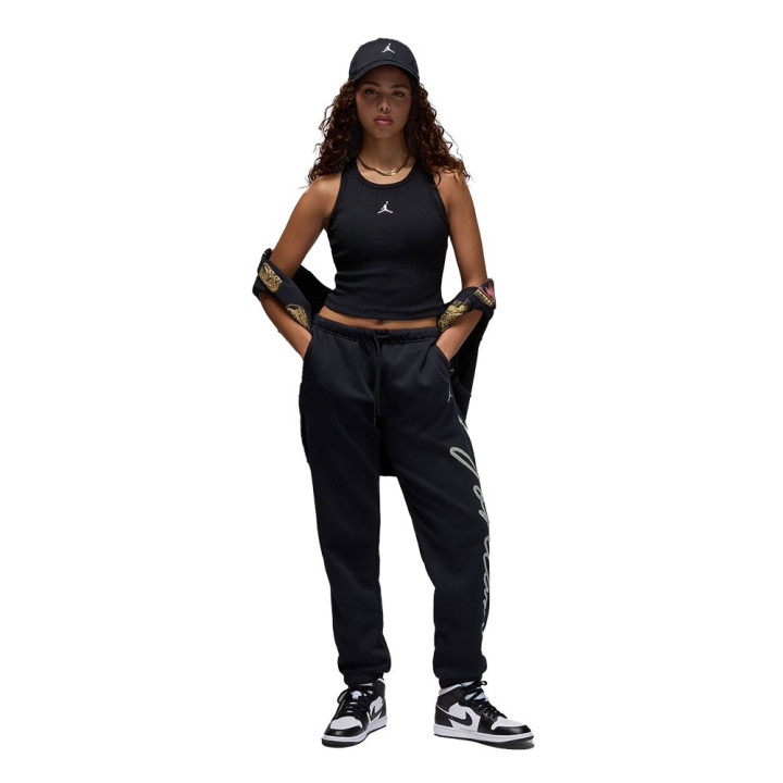 Nike Jordan Canotta Crop Nero Donna
