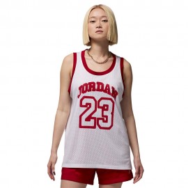 Jordan Canotta Mesh bianco
