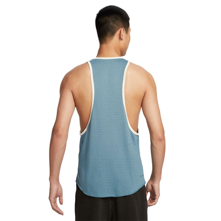 Nike Gym Heritage Canotta Palestra Blu Uomo