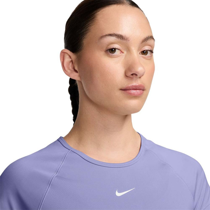 Nike Pro Top Palestra Multiswoosh Viola Donna