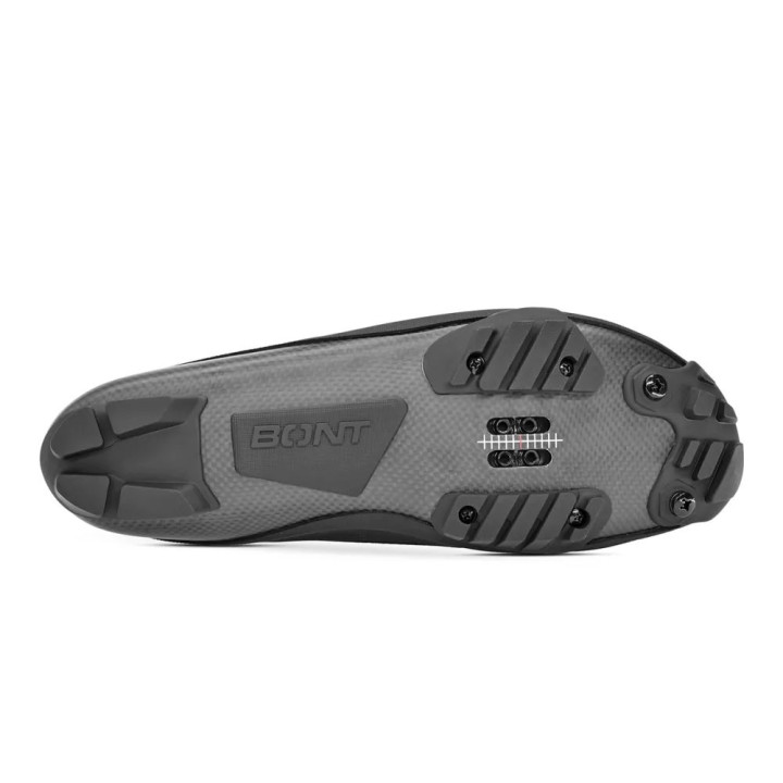 Bont Riot G Wide Nero Bianco - Scarpe Ciclismo Uomo