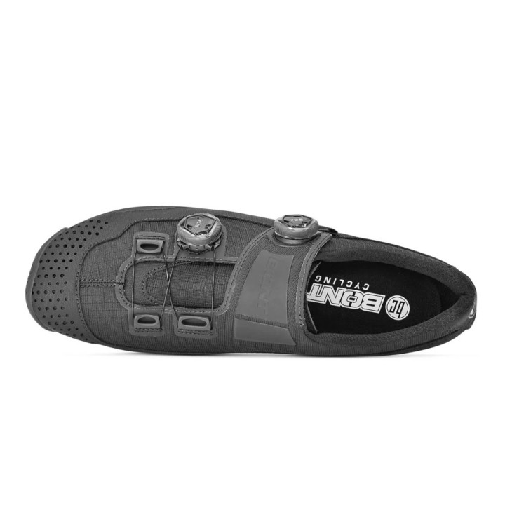 Bont Riot G Wide Nero Bianco - Scarpe Ciclismo Uomo