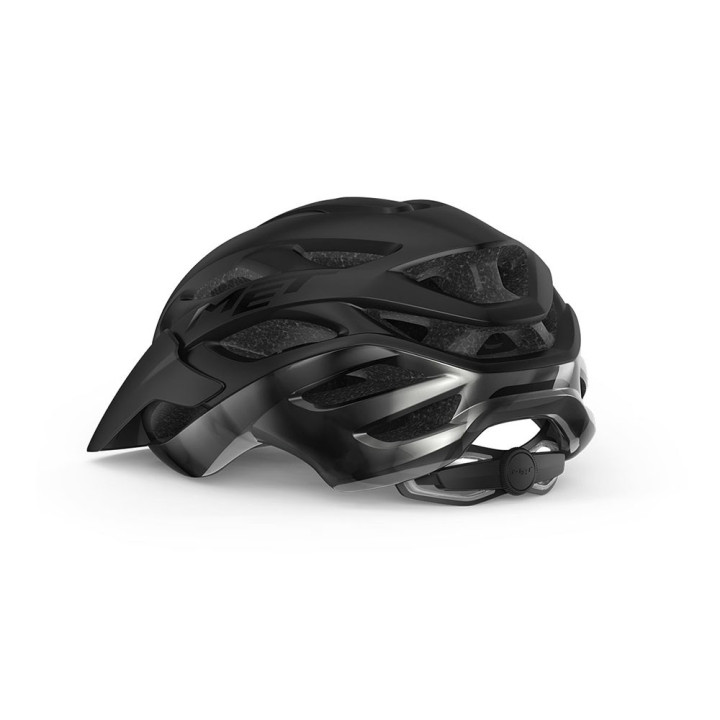 Met Casco Bici Veleno Nero Matt Glossy