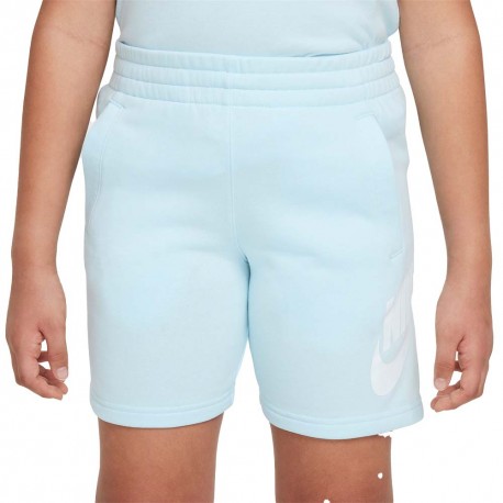Nike Sportswear Club Fleece Shorts Sportivi Azzurro Bambino