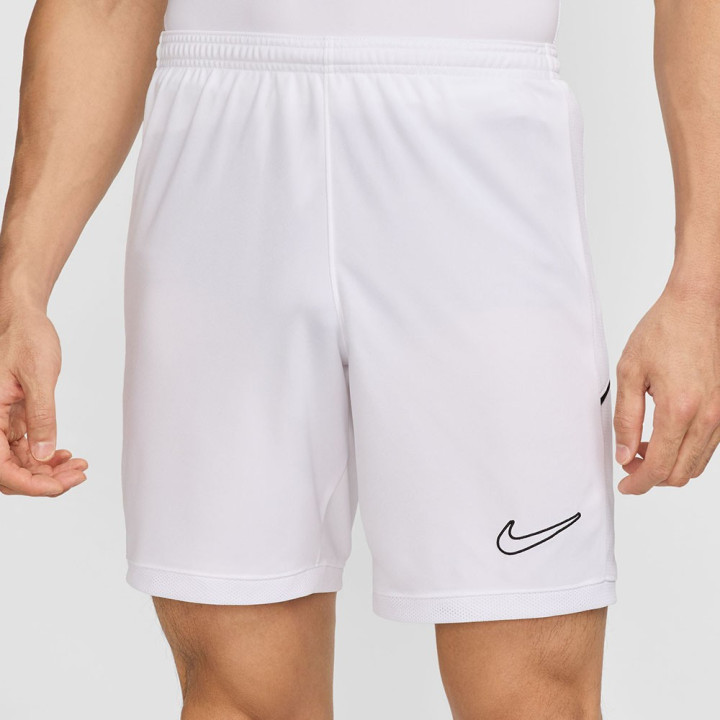 Nike Pantaloncini Calcio Academy 25 Bianco Nero Uomo