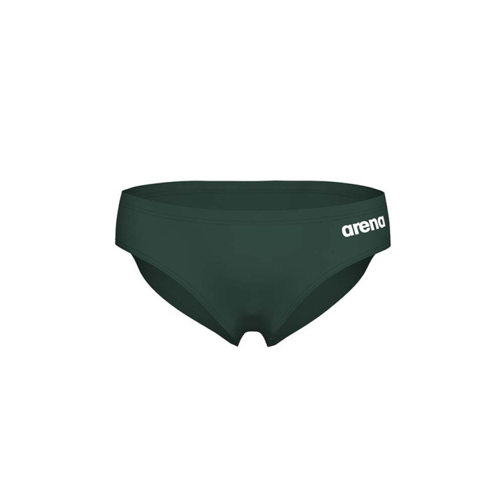 Arena Costume Slip Team Solid Verde Militare Bianco Uomo