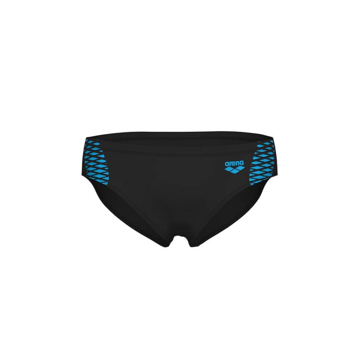 Arena Costume Slip Openings Nero Turchese Uomo