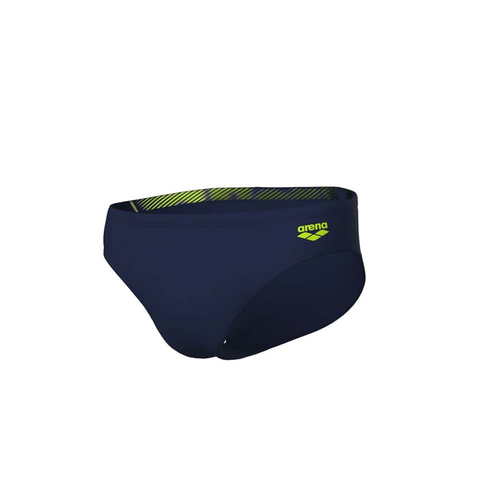 Arena Costume Slip Bright Glare Navy Lime Uomo