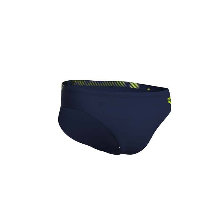 Arena Costume Slip Bright Glare Navy Lime Uomo