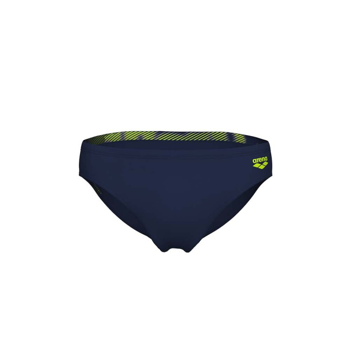 Arena Costume Slip Bright Glare Navy Lime Uomo