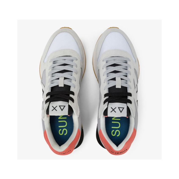 Sun 68 Jaki 2.0 Bicolor Bianco Grigio - Sneakers Uomo