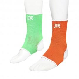 Cavigliere Muay Thai Double Face L verde arancio