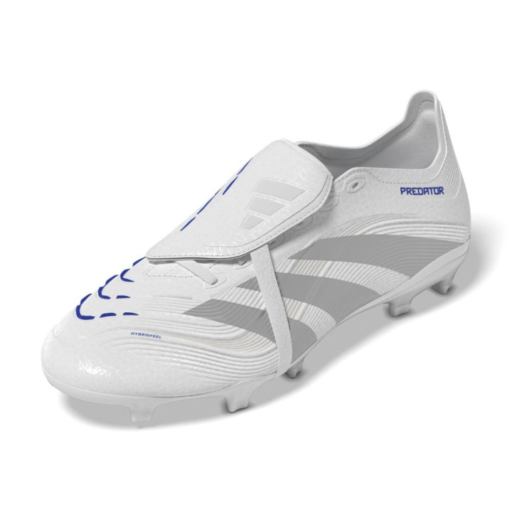 Adidas Predator League Ft Mg Bianco Argento Blu - Scarpe Da Calcio Uomo