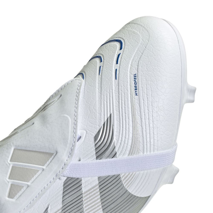 Adidas Predator League Ft Mg Bianco Argento Blu - Scarpe Da Calcio Uomo
