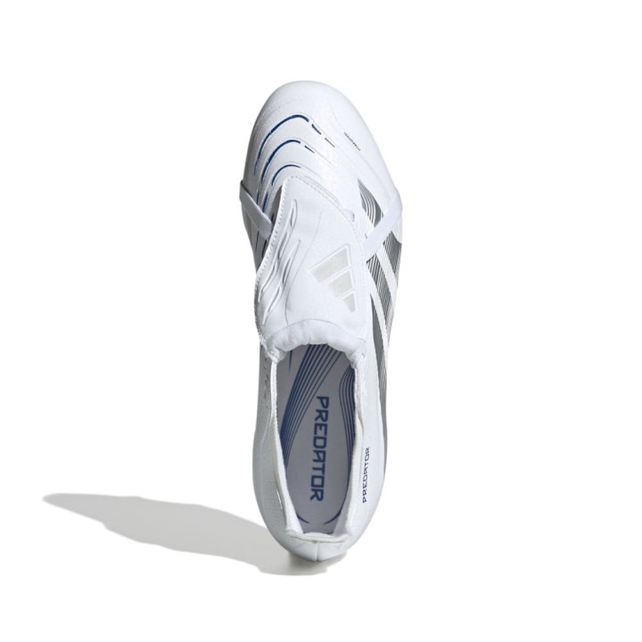 Adidas Predator League Ft Mg Bianco Argento Blu - Scarpe Da Calcio Uomo