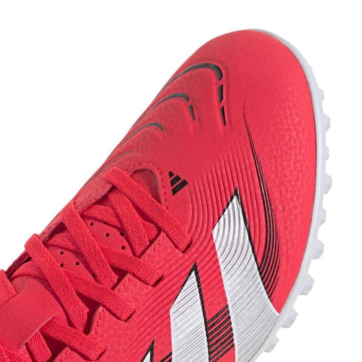 Adidas Predator Club Tf Rosso Bianco Nero - Scarpe Da Calcio Uomo