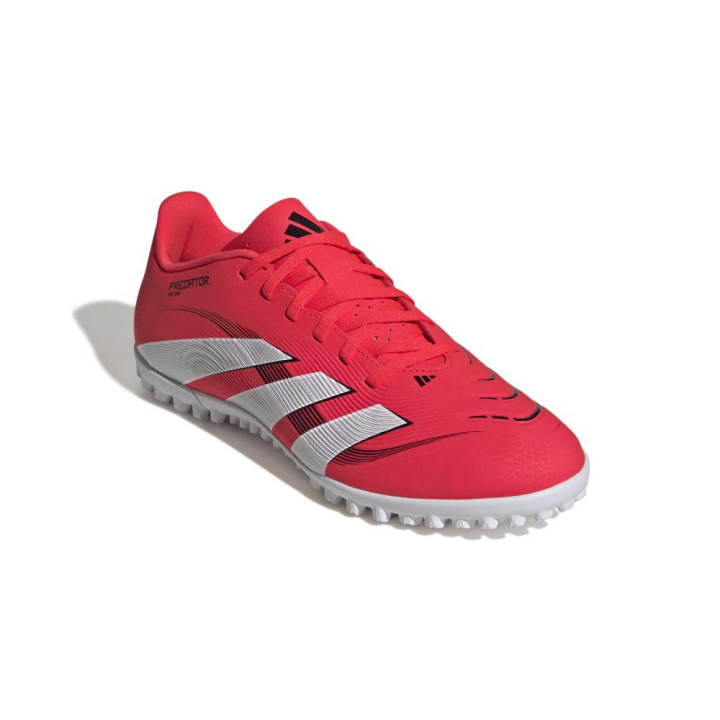 Adidas Predator Club Tf Rosso Bianco Nero - Scarpe Da Calcio Uomo