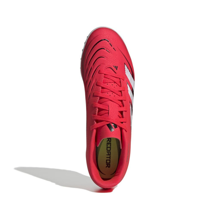Adidas Predator Club Tf Rosso Bianco Nero - Scarpe Da Calcio Uomo