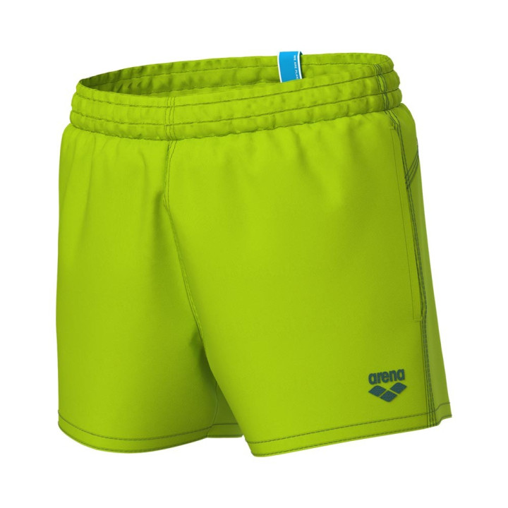 Arena Pantaloncini Mare Bywaix Lime Bambino