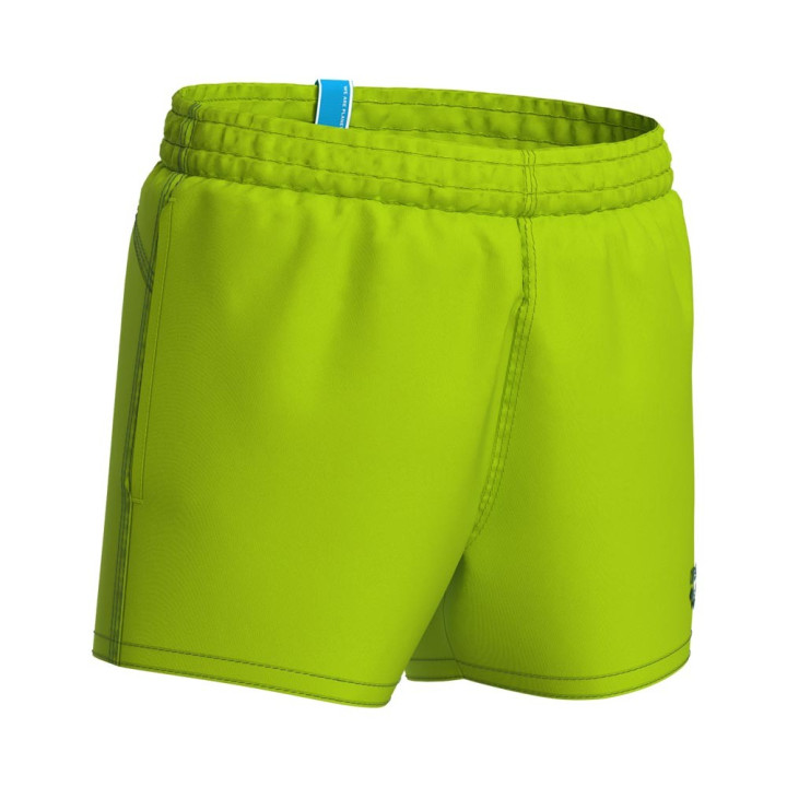 Arena Pantaloncini Mare Bywaix Lime Bambino