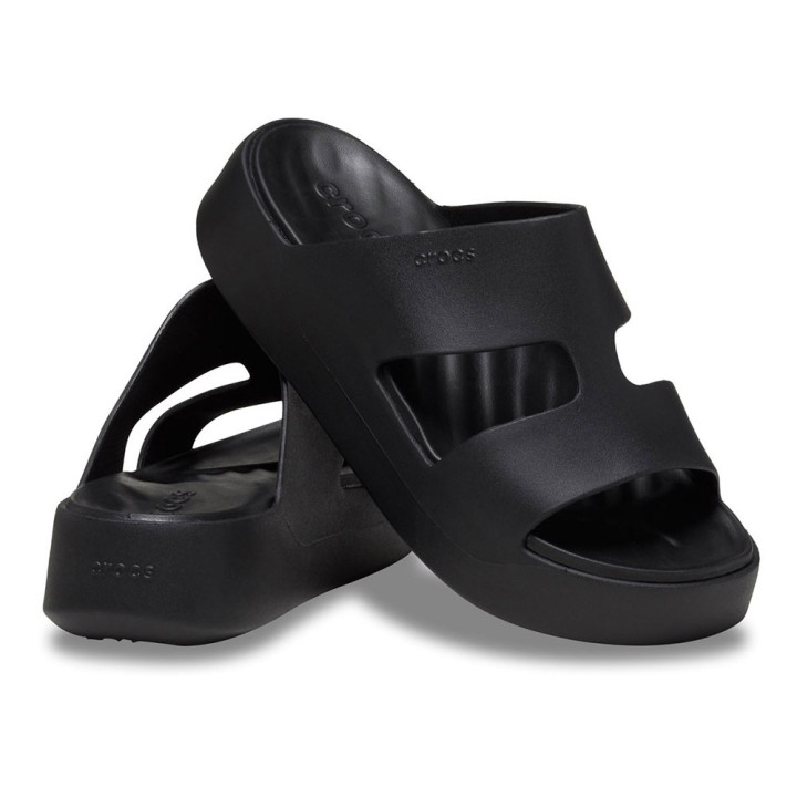 Crocs Fascia Nero - Ciabatte Mare Donna
