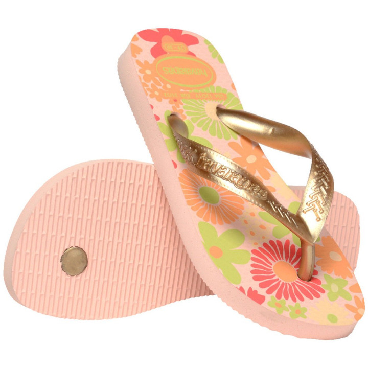 Havaianas Kids Flores Beige - Infradito Mare Bambina