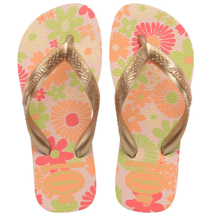 Havaianas Kids Flores Beige - Infradito Mare Bambina