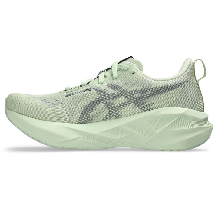 Asics Novablast 5 Whisper Verde Monument Blu - Scarpe Running Donna