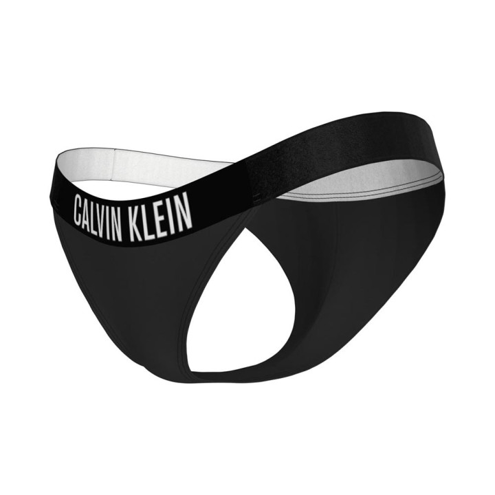 Calvin Klein Costume Slip Brazilian Nero Donna