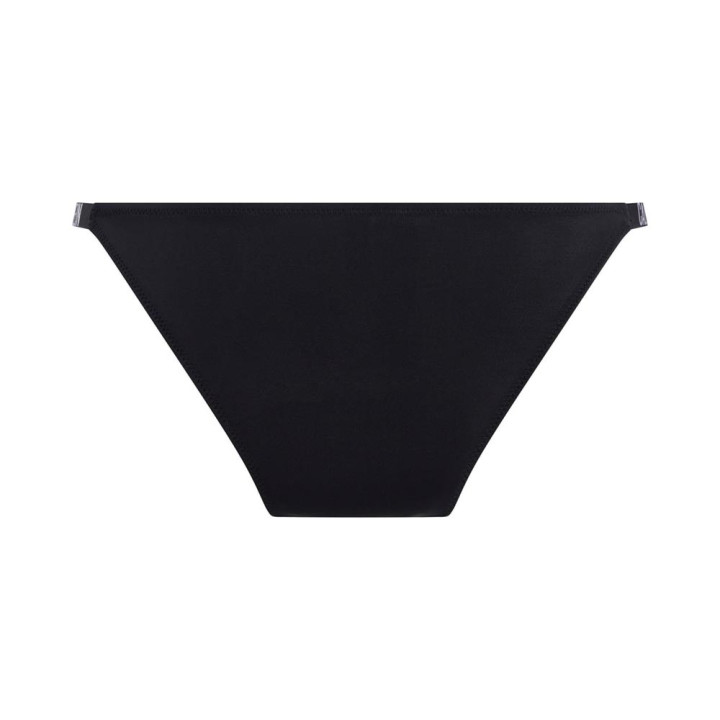 Calvin Klein Costume Slip Cheeky String Nero Donna