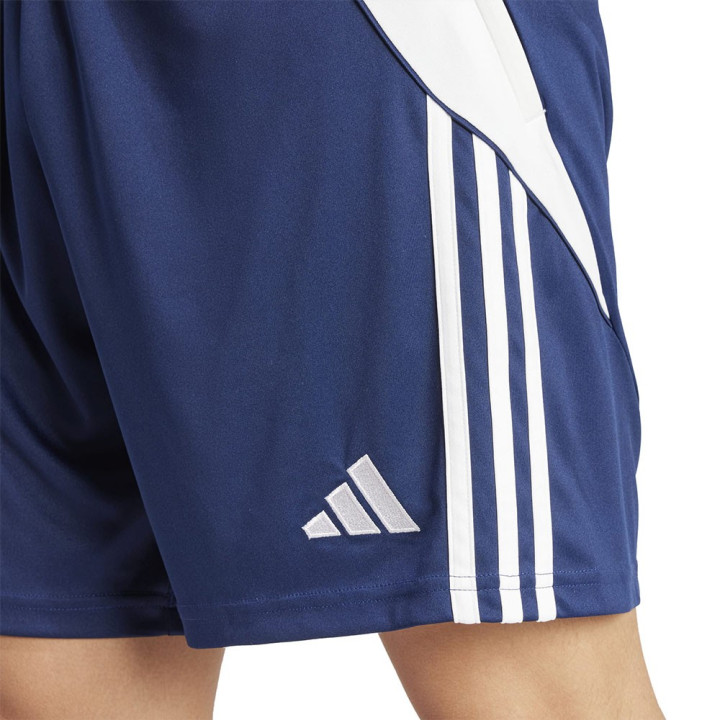 ADIDAS Pantaloncini Calcio Tiro24 Blu Bianco Uomo