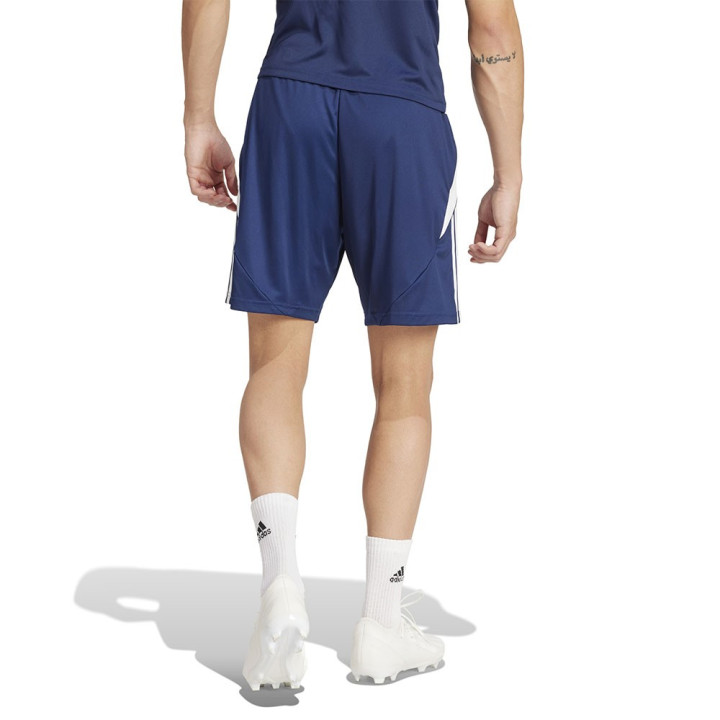 ADIDAS Pantaloncini Calcio Tiro24 Blu Bianco Uomo
