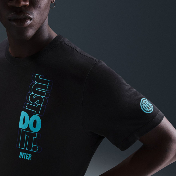 Nike Maglia Maniche Corte Inter Jdi Express Nero Blu Uomo