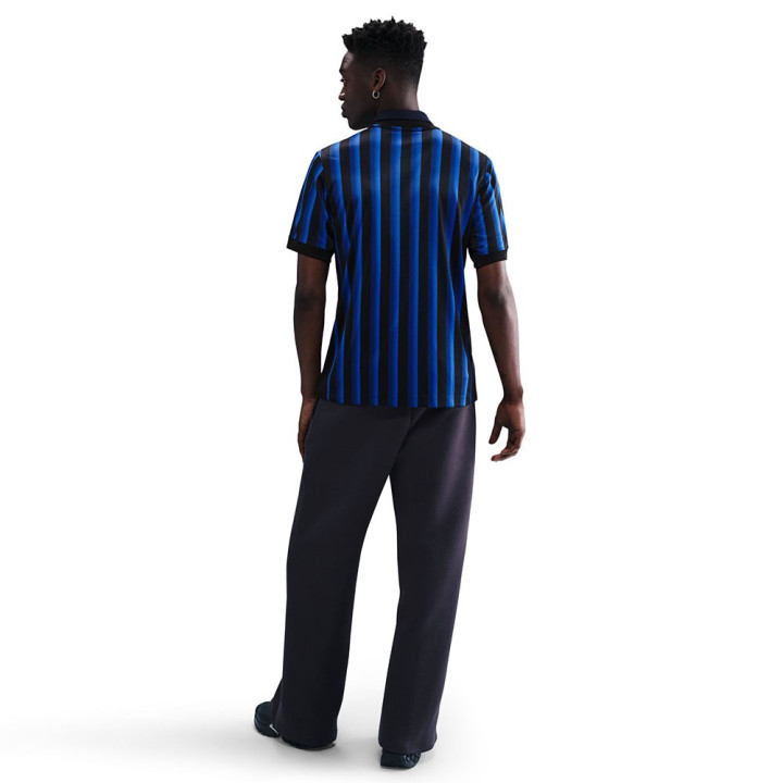 Nike Maglia Maniche Corte Inter Home 25 26 Nero Azzurro Uomo