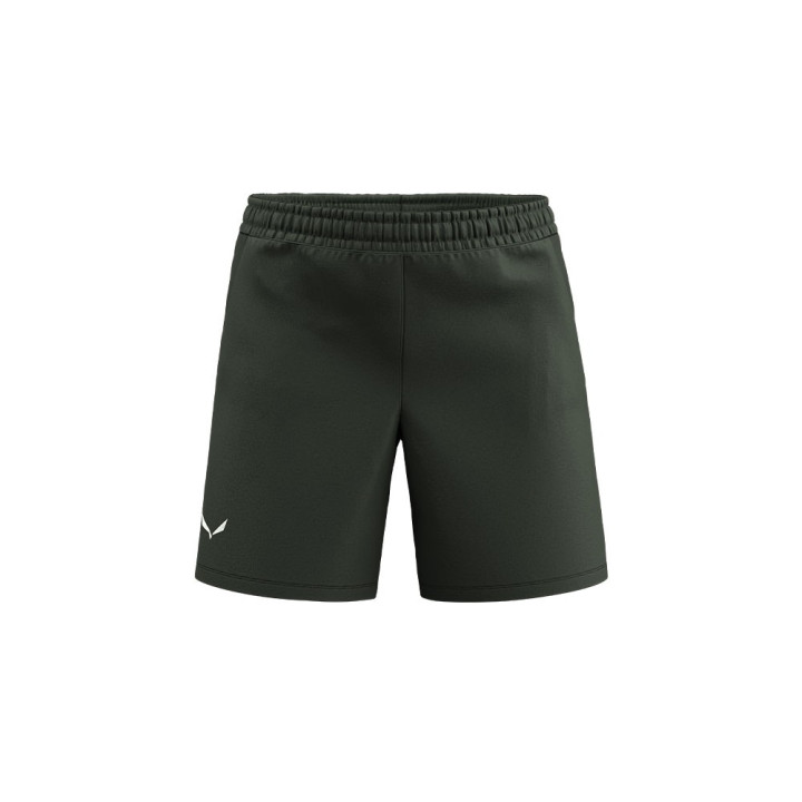 Salewa Pantaloni Corti Trekking Puez Talveno Dark Olive Bambino