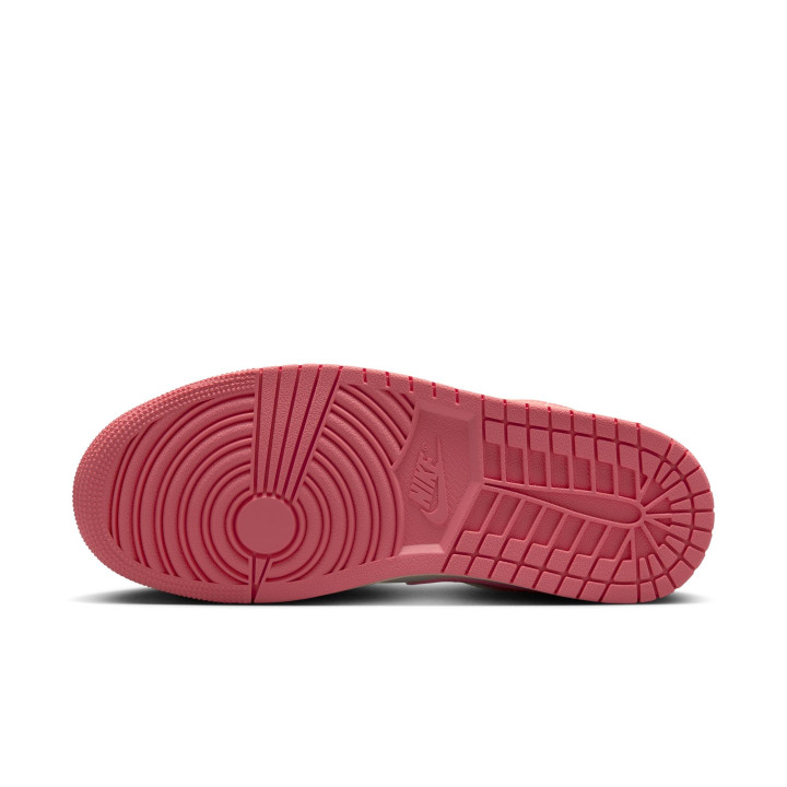 Nike Air Jordan 1 Low Bianco/Rosa  - Sneakers Donna