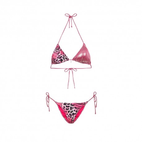 Effek Bikini Lacci Animal Fuxia Donna