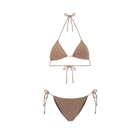 Effek Bikini Lacci Lurex Oro Donna