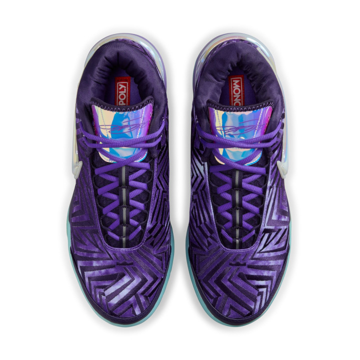 Nike Lebron Nxxt Genisus Qs Violet Bianco Purple - Scarpe Basket Uomo