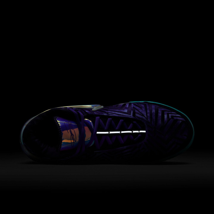 Nike Lebron Nxxt Genisus Qs Violet Bianco Purple - Scarpe Basket Uomo