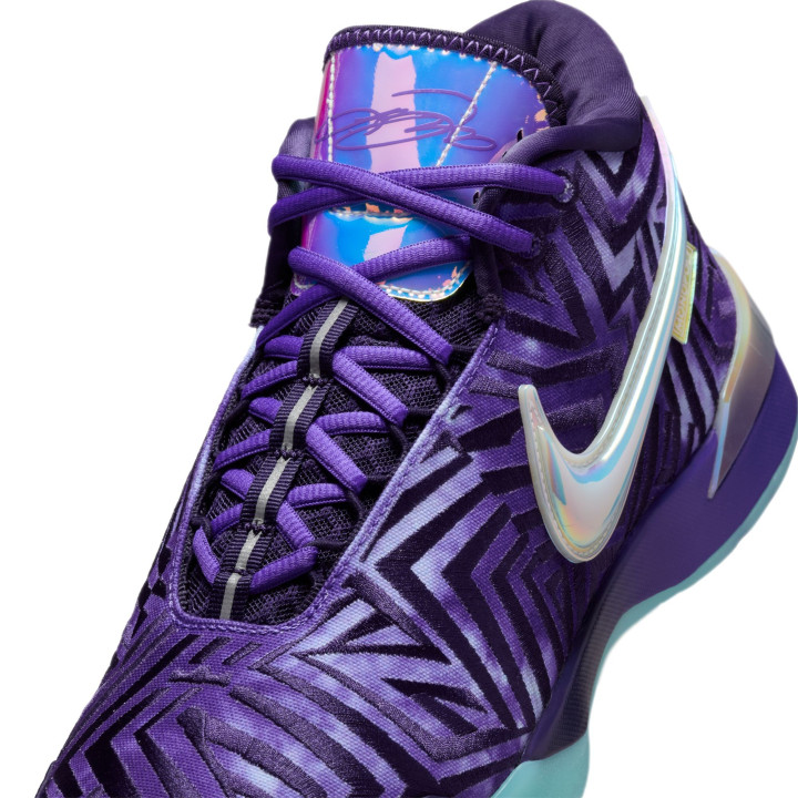 Nike Lebron Nxxt Genisus Qs Violet Bianco Purple - Scarpe Basket Uomo