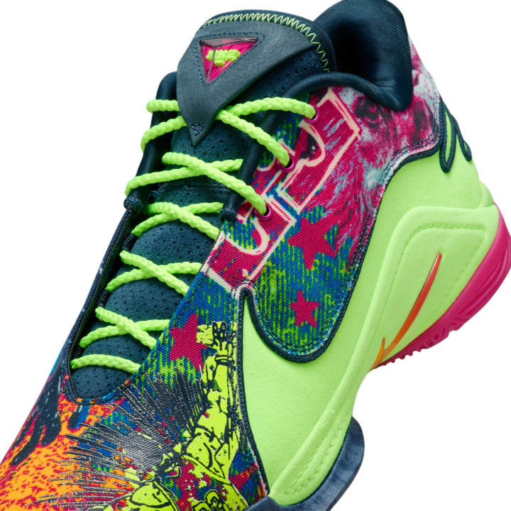 Nike Lebron Xxii Blustery Fireberry Verde - Scarpe Basket Uomo